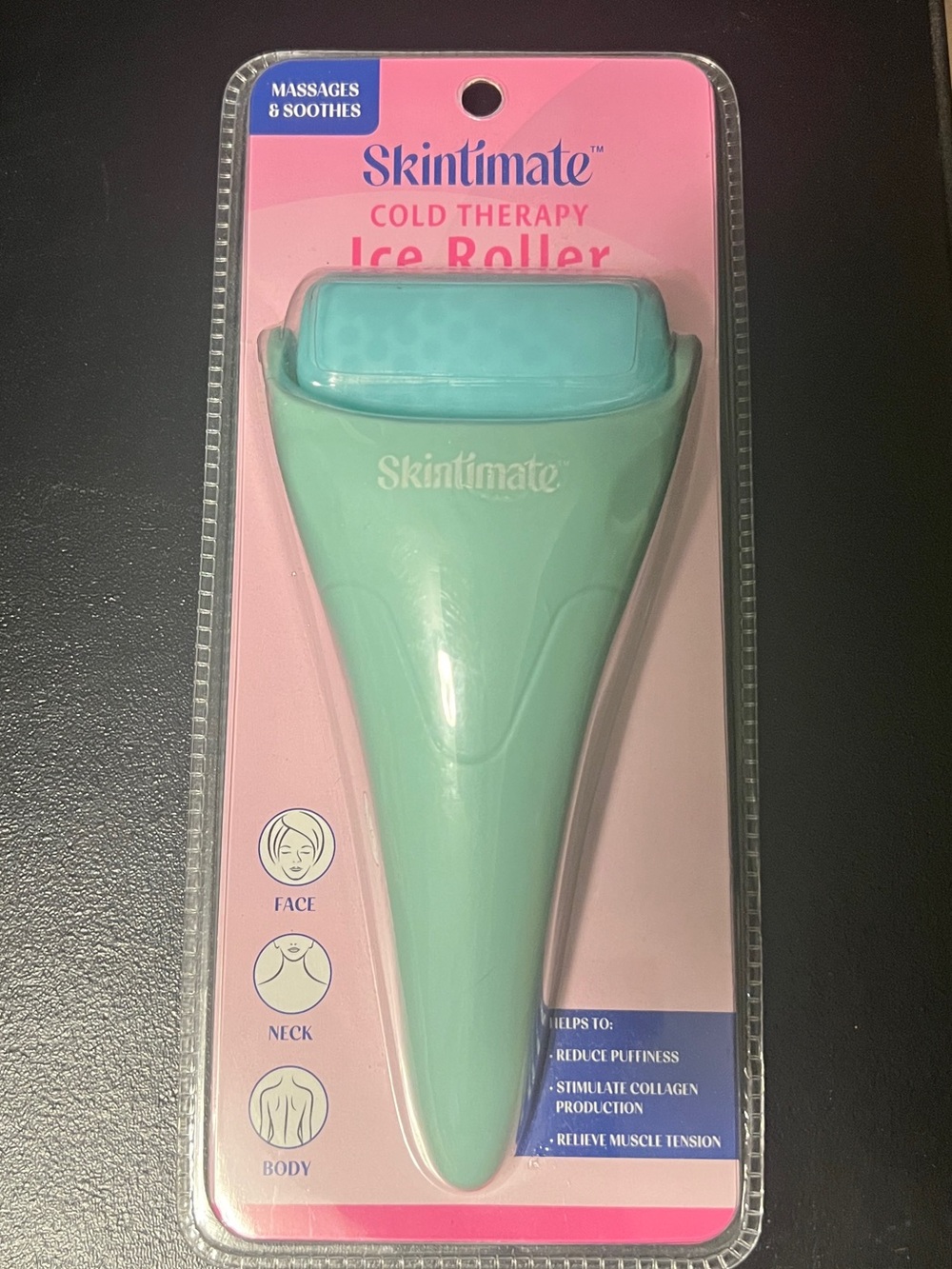 Skintimate Mint Cold Therapy Ice Roller for Face & Body
